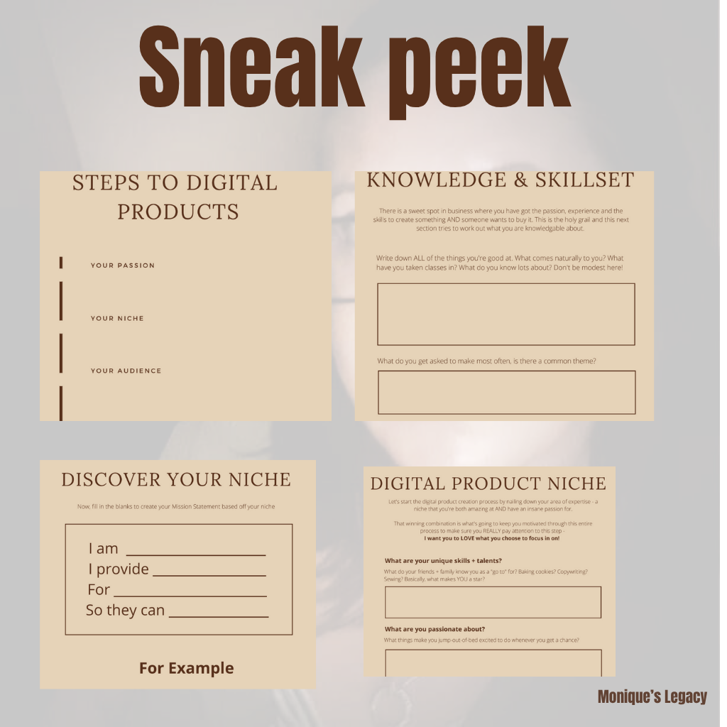 Digital Product Planner