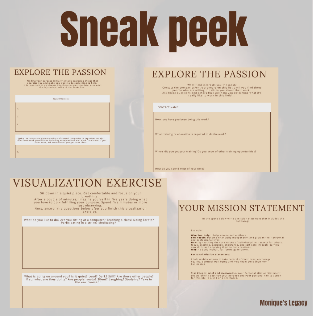 Find your passion Journal