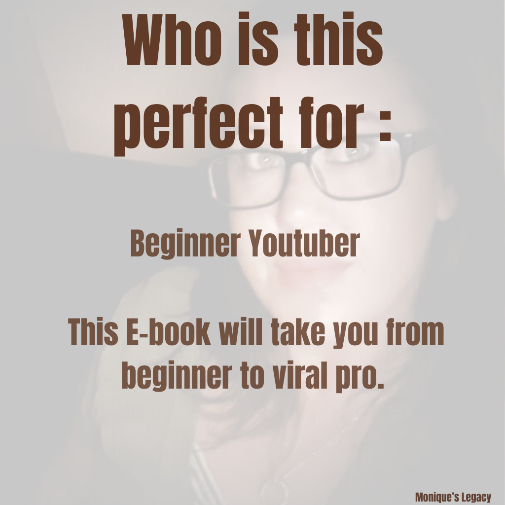 Youtuber eBook - Freebie