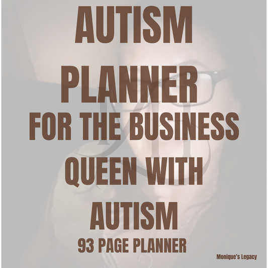 Autism Planner for the Business queen with Autism - Freebie