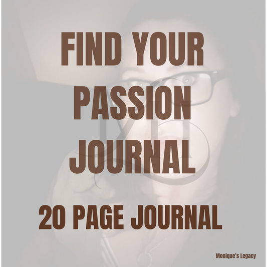 Find your passion Journal