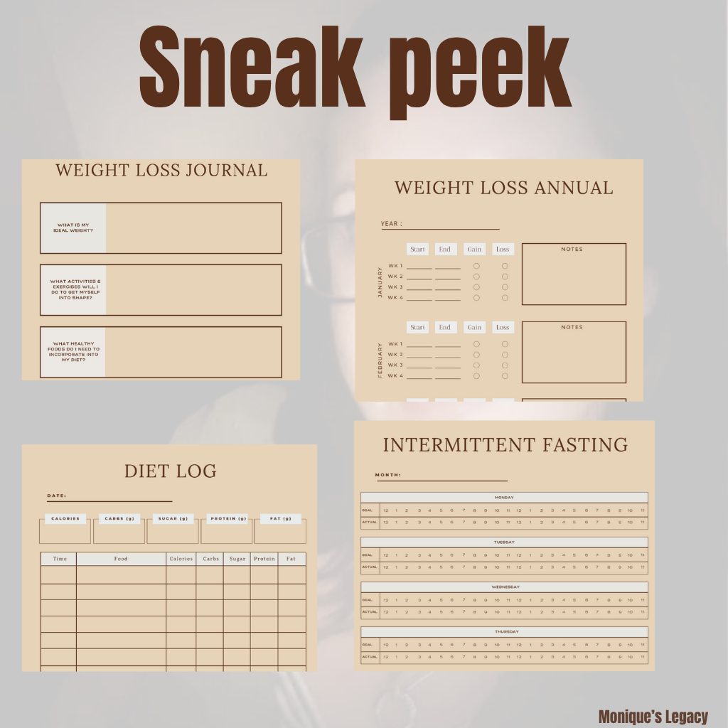 Weight Loss Planner